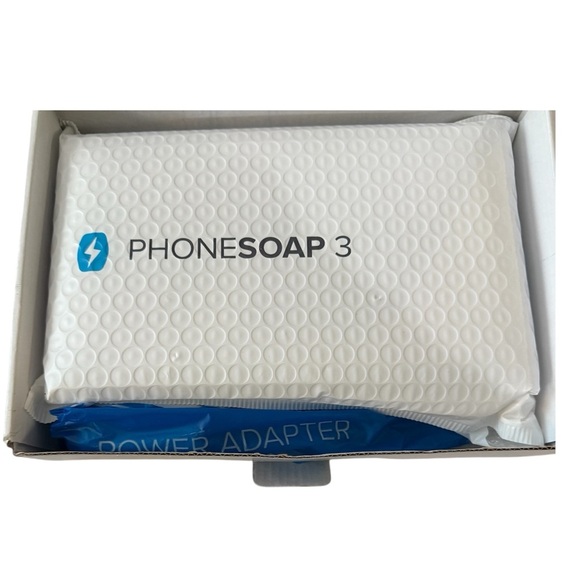 Phone Soap 3 UV Sanitizer and Charger for Cell Phone (WHITE) New OPEN Box - Picture 7 of 12